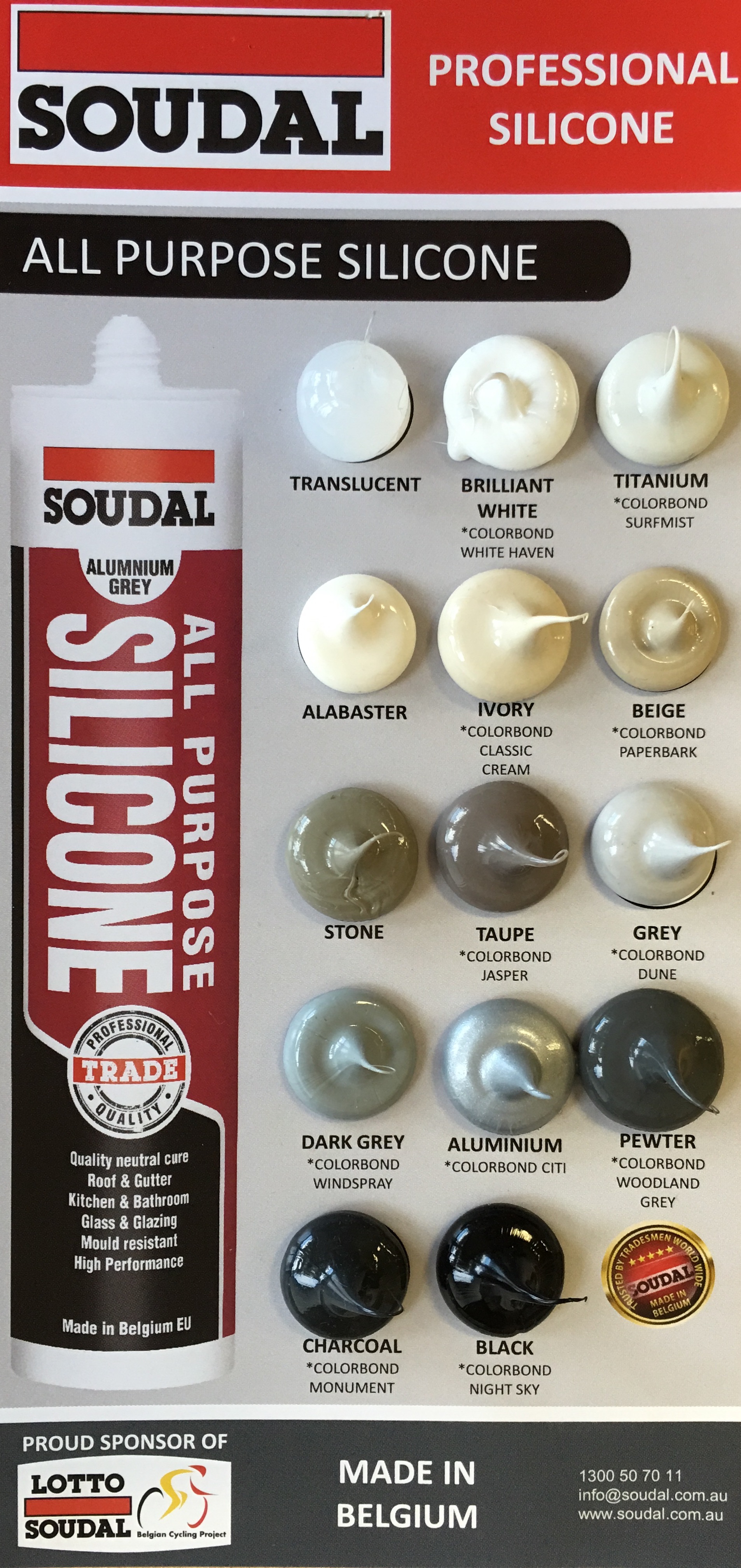 Conceal Caulk Color Chart at Mauro Norrell blog